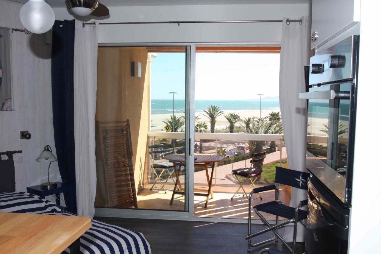 Studio vue mer et Cap Canet-en-Roussillon Eksteriør bilde